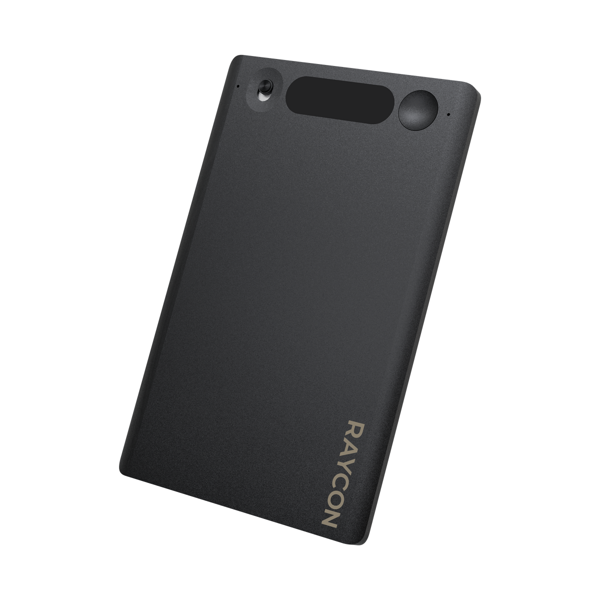 The Raycon AI Notetaker, a slim card-shaped AI voice recorder